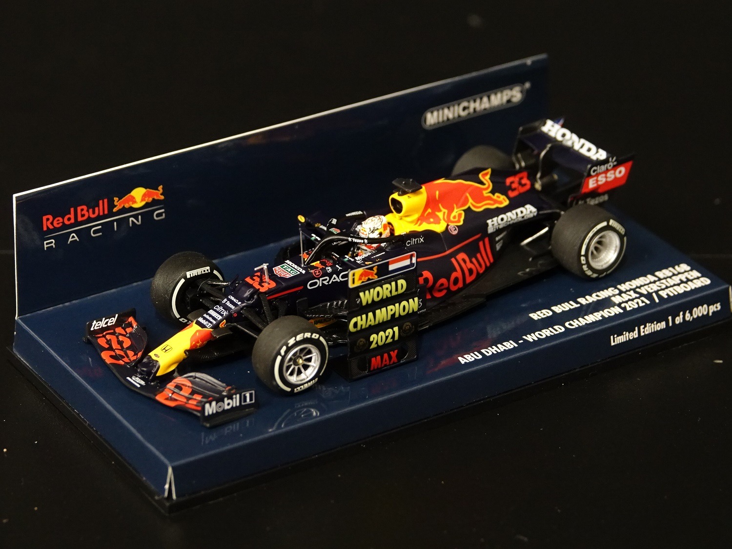 2021 Rb16b 2021 Red Bull RB16B Abu Dhabi Max Verstappen World Champion ...